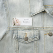 シックなダスキー赤面牡丹水カラーフローラバンチ 名札 (インサイチュ)