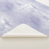 シックなダスティラベンダーパープル シェルパブランケット (3/4)