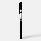 シックなデザインオンブラックバックグラウンド Case-Mate iPhoneケース (裏面 / 左)