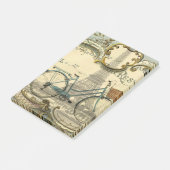 シックなトラベラーヴィンテージパリエッフェルタワー ポストイット (アングル)