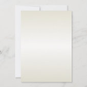 シックなトロピカルパ葉ームの夏の日付を保存 セーブザデート (裏面)