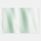 シックなトロピカルピンクミントグリーンゼブラ ラッピングペーパーシート (正面2)