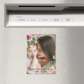 シックなトロピカルボホフローラ母の日のギフトマグネット マグネット (インサイチュ (食洗機))