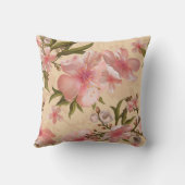 シックなトロピモダンカルウォーターフローラ クッション (裏面)