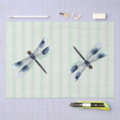 シックなトンボのティッシュペーパー 薄葉紙 (クラフト)