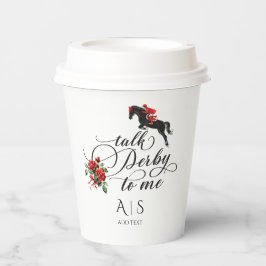 シックなトークダービー私にパーティーレースホースエクストリアン 紙コップ
