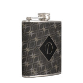 シックなトープ抽象芸術パタモノグラムのーン フラスク (右)