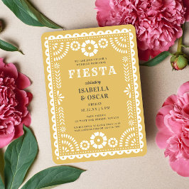 シックなニュートラルパペル結婚ピカドのリハーサルディナー 招待状