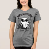 シックなハロウィーン幽霊ブタンソーシャルクラブ トライブレンドTシャツ (正面)