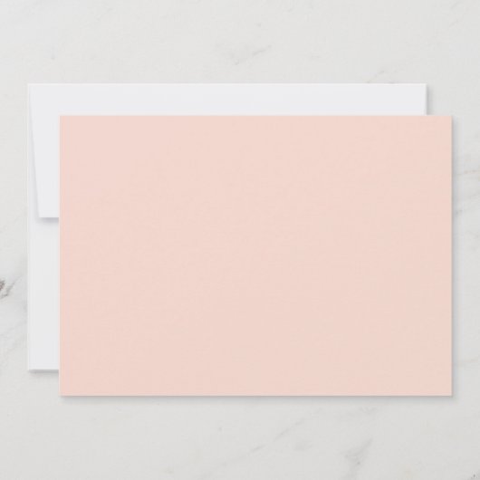 シックなハンドレタ結婚ーのリハーサル 招待状 (裏面)