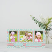 シックなバニーの写真のトリオカード シーズンカード (スタンド正面)