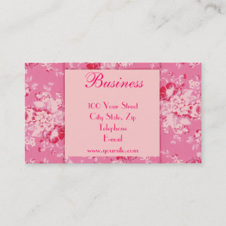 シックなバラの名刺1 名刺