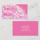 シックなバラライト 名刺 (正面/裏面)