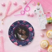 シックなバラ結婚のプレートのためのブライド・メイドgroomsmen ペーパープレート (パーティー)