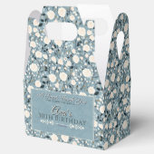 シックなバラ誕生日お願いボックスありがとうギフト フェイバーボックス (オープン)