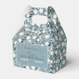 シックなバラ誕生日お願いボックスありがとうギフト フェイバーボックス