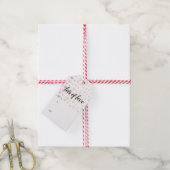 シックなバラ金ゴールドラブロブバレンタインデー ギフトタグ (より糸付き)