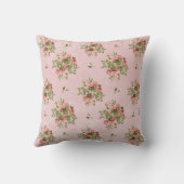 シックなバラ クッション (裏面)