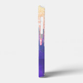 シックなバレエシューズグリッタードリップ Case-Mate iPhoneケース (裏面 / 左)