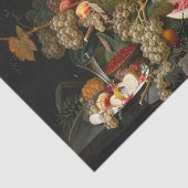 シックなバロックのフルーツスチルライフアートオイル絵画 薄葉紙 (詳細)