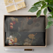 シックなバロックのフルーツスチルライフアートオイル絵画 薄葉紙 (ギフト)