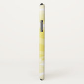 シックなパステルイエローウォーターの色の渦巻き名前 Case-Mate iPhoneケース (裏面/右)