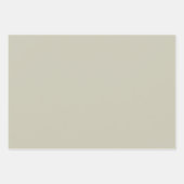 シックなパステルミッドセンチュリーパターン ラッピングペーパーシート (正面3)