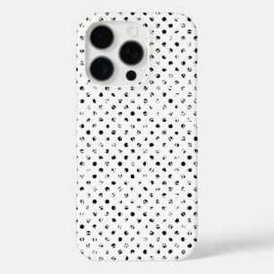 シックなパターンデザイン(白黒) iPhone 16 PROケース