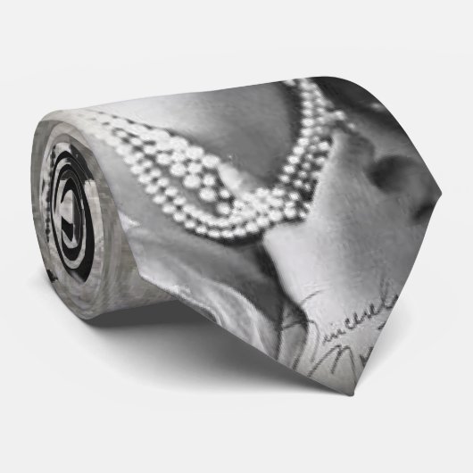 シックなパリのヴィンテージのシャンデリアのすばらしいgatsby女の子 ネクタイ (ロール)