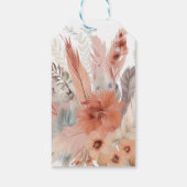 シックなパンパスグラスベビーシャワー ギフトタグ (裏面)