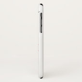 シックなパーソナライズなアートな女性の目 Case-Mate iPhoneケース (裏面/左)