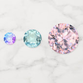 シックなパーティー宝石 コンフェッティ (裏面)