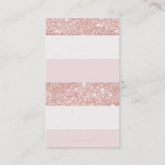 シックなピンクのカボチャ赤ちゃんシャワーガールおむつラッフル エンクロージャーカード (裏面)