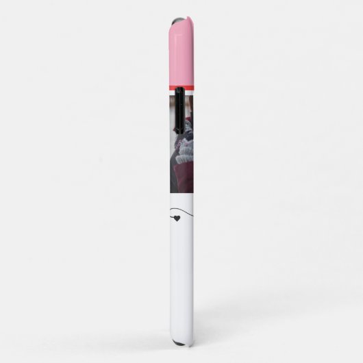 シックなピンクのフラミンゴ5フォトコラージケースメイト Case-Mate iPhoneケース (裏面/右)