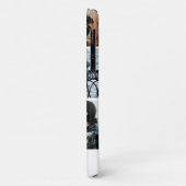 シックなピンクのフラミンゴ5フォトコラージケースメイト Case-Mate iPhoneケース (裏面/左)