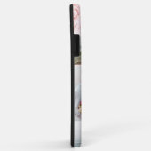 シックなピンクの大理石7フォトコラージュ Case-Mate iPhoneケース (裏面/右)