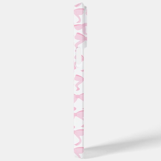 シックなピンクの弓 Case-Mate iPhoneケース (裏面 / 右)