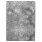 シックなピンクの紫のグレージオメトリック クリップボード (裏面)