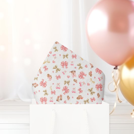 シックなピンクウェスタン女性のカーボーイブーツ,帽子&ボウ 薄葉紙