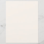 シックなピンクティーパーティーモノグラムの紙 (裏面)