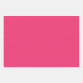 シックなピンク&グリーンと金ゴールドストライプ ラッピングペーパーシート (正面3)