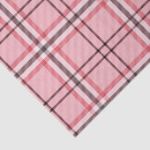 シックなピンク&グレープレイドファッションパターンパーティー 薄葉紙 (詳細)