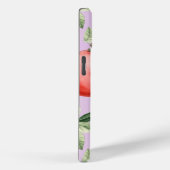 シックなピンク、メイブと金ゴールドグレープフルーツ高級アクセント Case-Mate iPhoneケース (裏面 / 右)