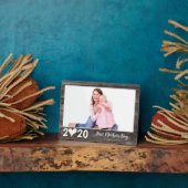 シックなファースト・マザーズデイハートウッド記念の写真 フォトプラーク (側面)