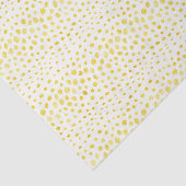 シックなフェイク金ゴールドグリッターチータープリントモノグラム 薄葉紙 (詳細)