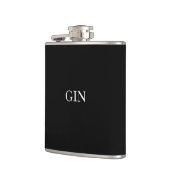 シックなフラスコの_GIN フラスク (左)