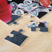 シックなフローラカワウソ ジグソーパズル (側面)