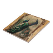 シックなフローラフランスのカントリーモダンヴィンテージ孔雀 タイル (側面)