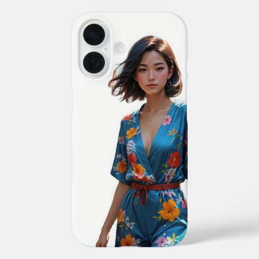 シックなフローラ保護 –  Case-Mate iPhoneケース (裏面)