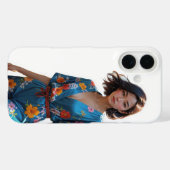 シックなフローラ保護 –  Case-Mate iPhoneケース (裏面 (横))